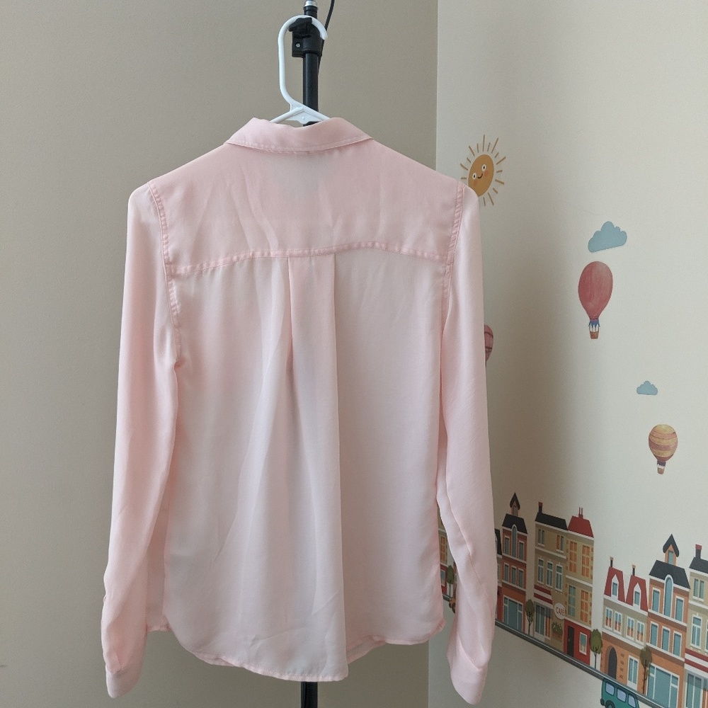 Guess Sheer Button Down - Picture 2 of 2